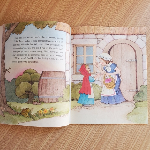 Little Red Riding Hood paperback childrens book‎ vintage troll associates - Picture 6 of 8